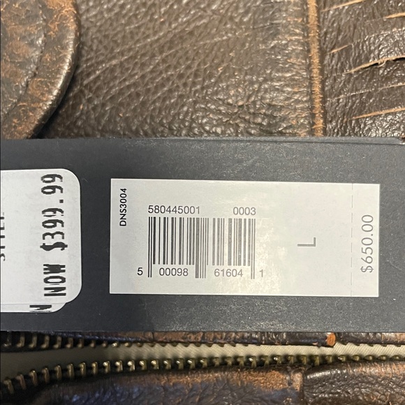 Banana Republic Dark Brown Fringe Leather Jacket - Picture 2 of 5